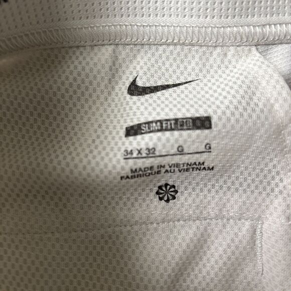 Nike Men's Tour Repel Flex Slim Golf Pants FD5624-072 Sz 34x32 Light Bone/Black - Picture 5 of 7